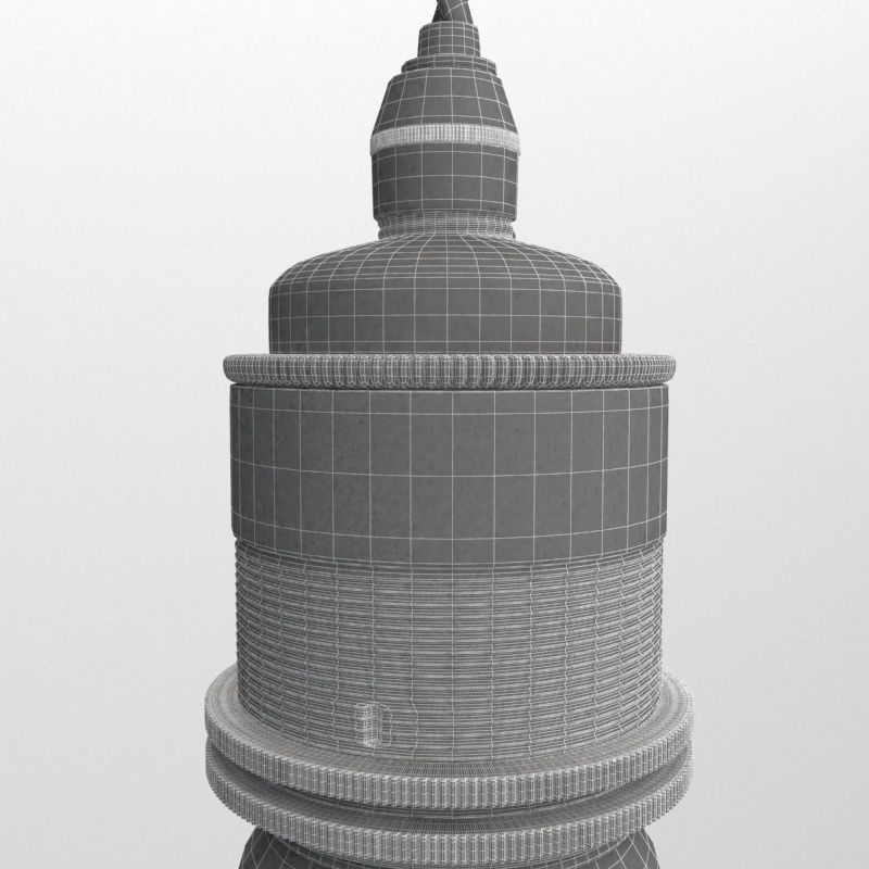 Vintage lamp 02 3D model_3