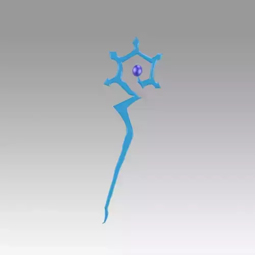 League Of Legends LOL Winter Wonder Skin Lulu Staff Cosplay 