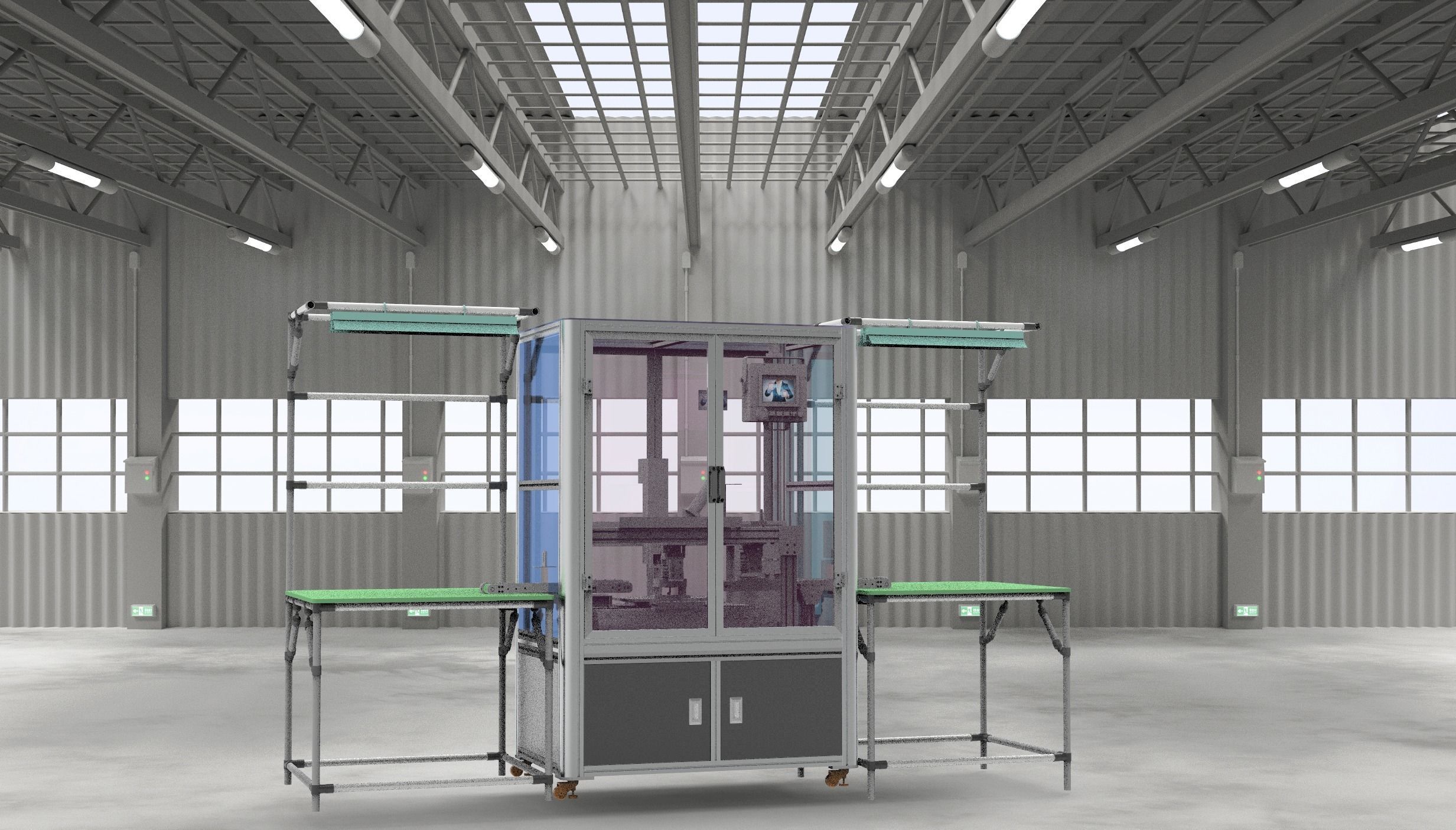 Automatic dispensing machine 3D model_3