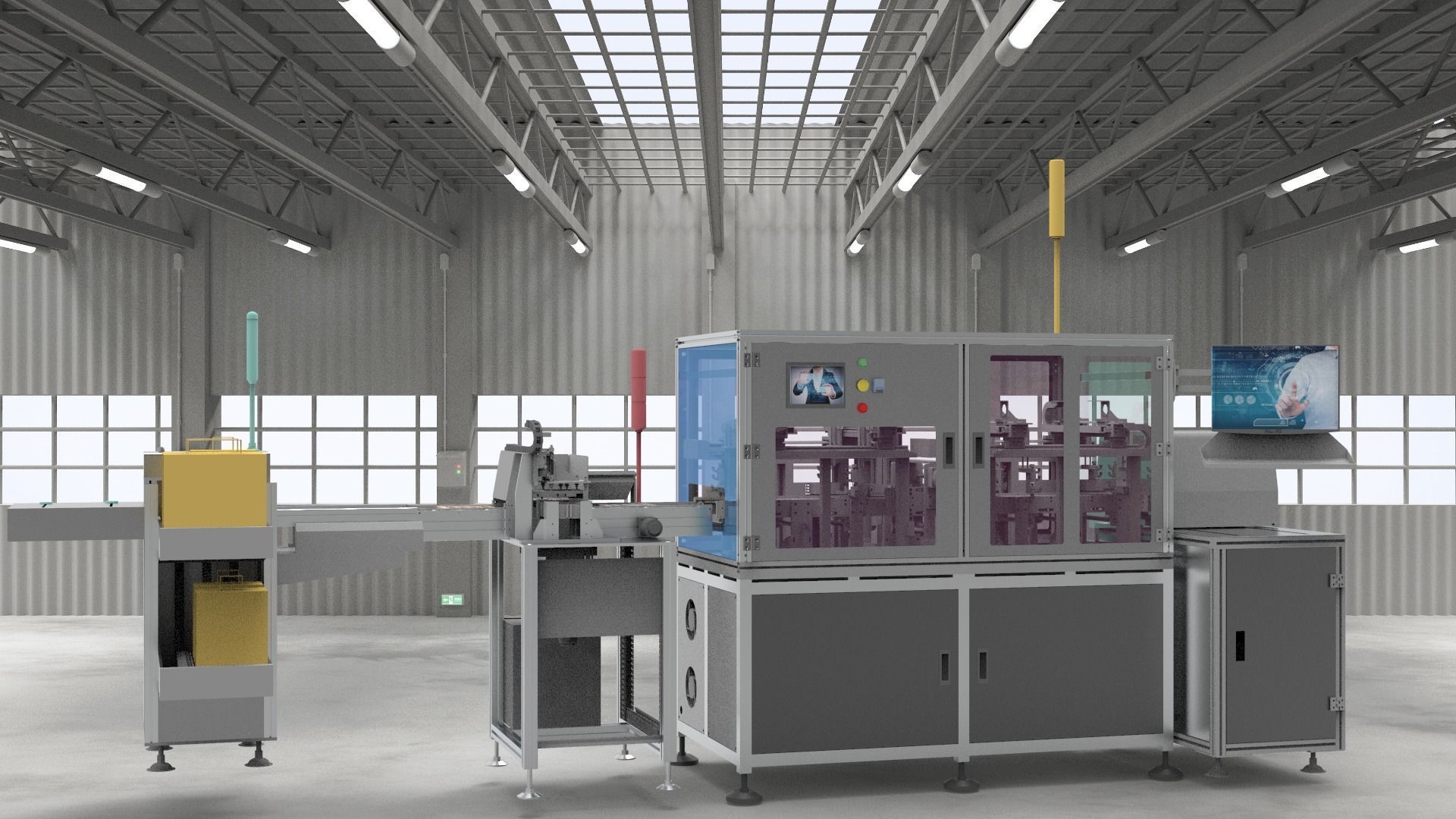 Automatic dispensing machine 3D model_2