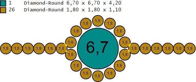Graff 3D ring 3D print model_2