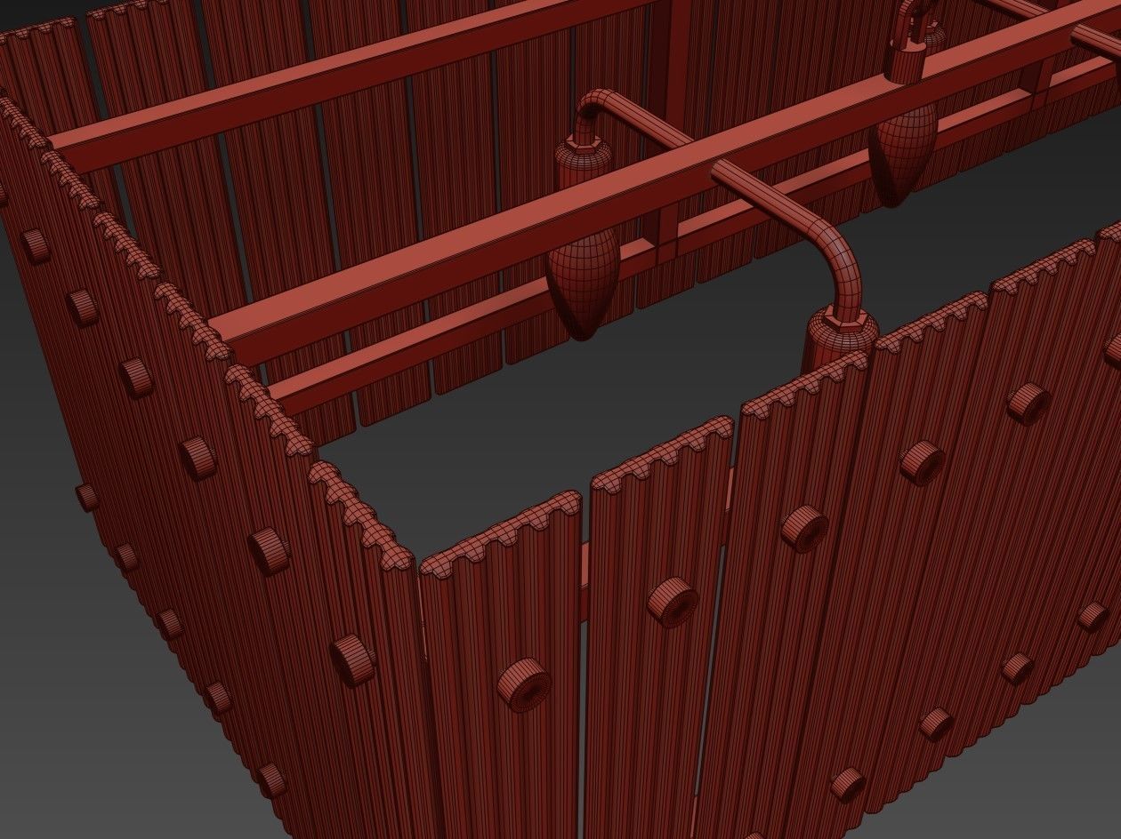 3 type Restoration Hardware Chandelier Set 001 3D model_3