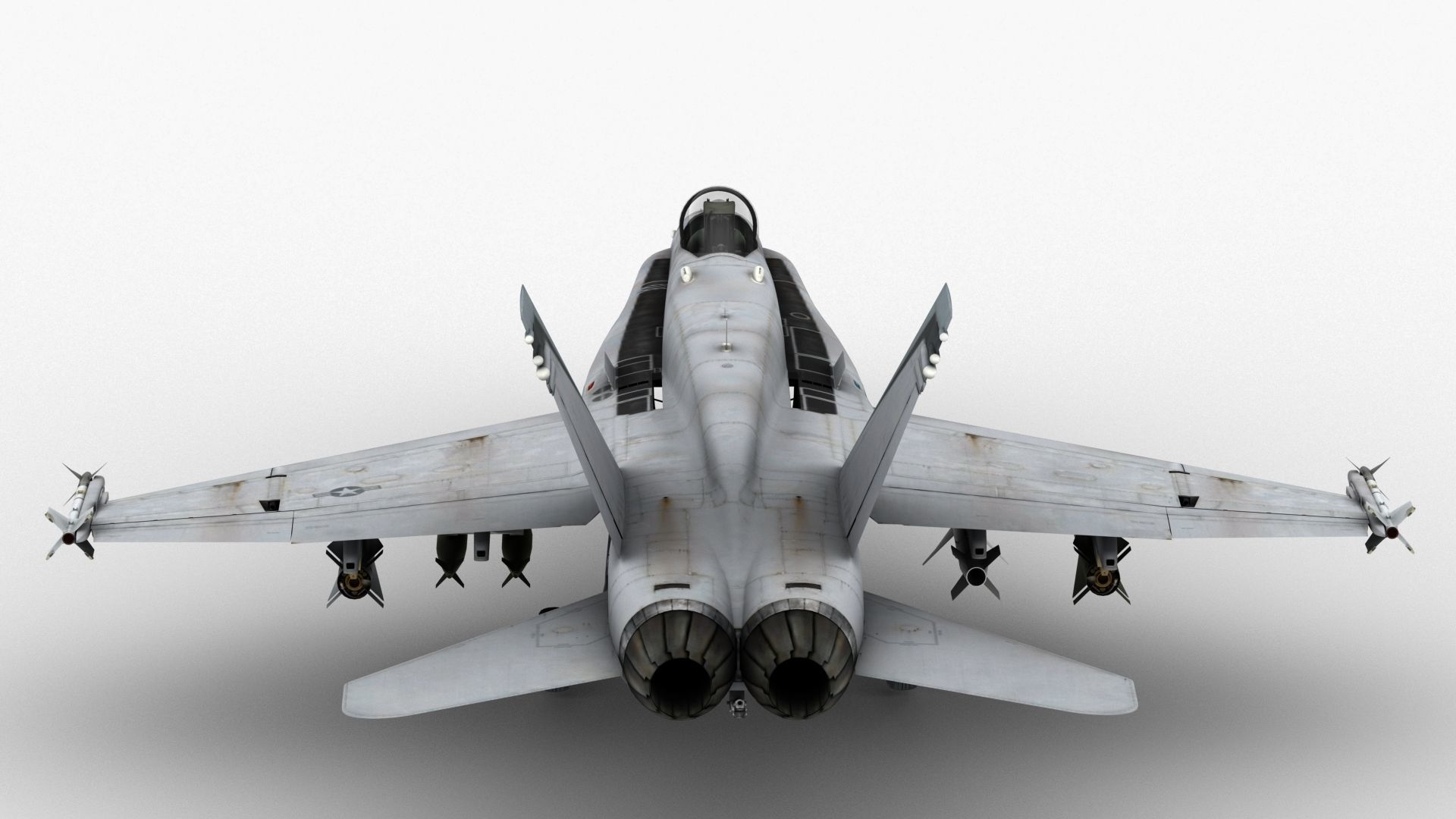 FA - 18C Super Hornet - Element 3D 3D model_10