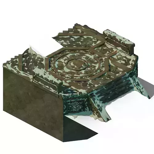 White camel mountain - center platform