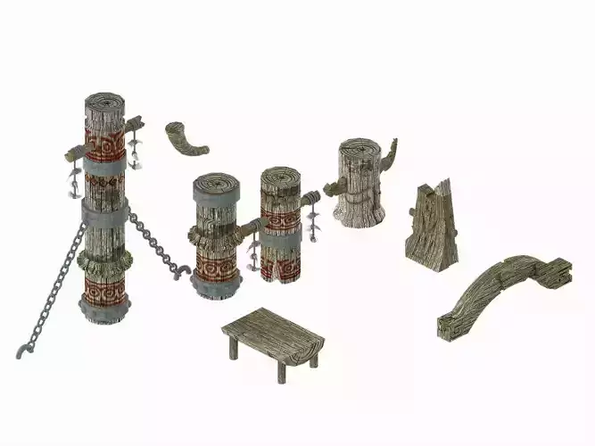 Comparable station - pillar accessories