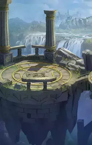 The moon Mountain peaks - Clan answer Shitai