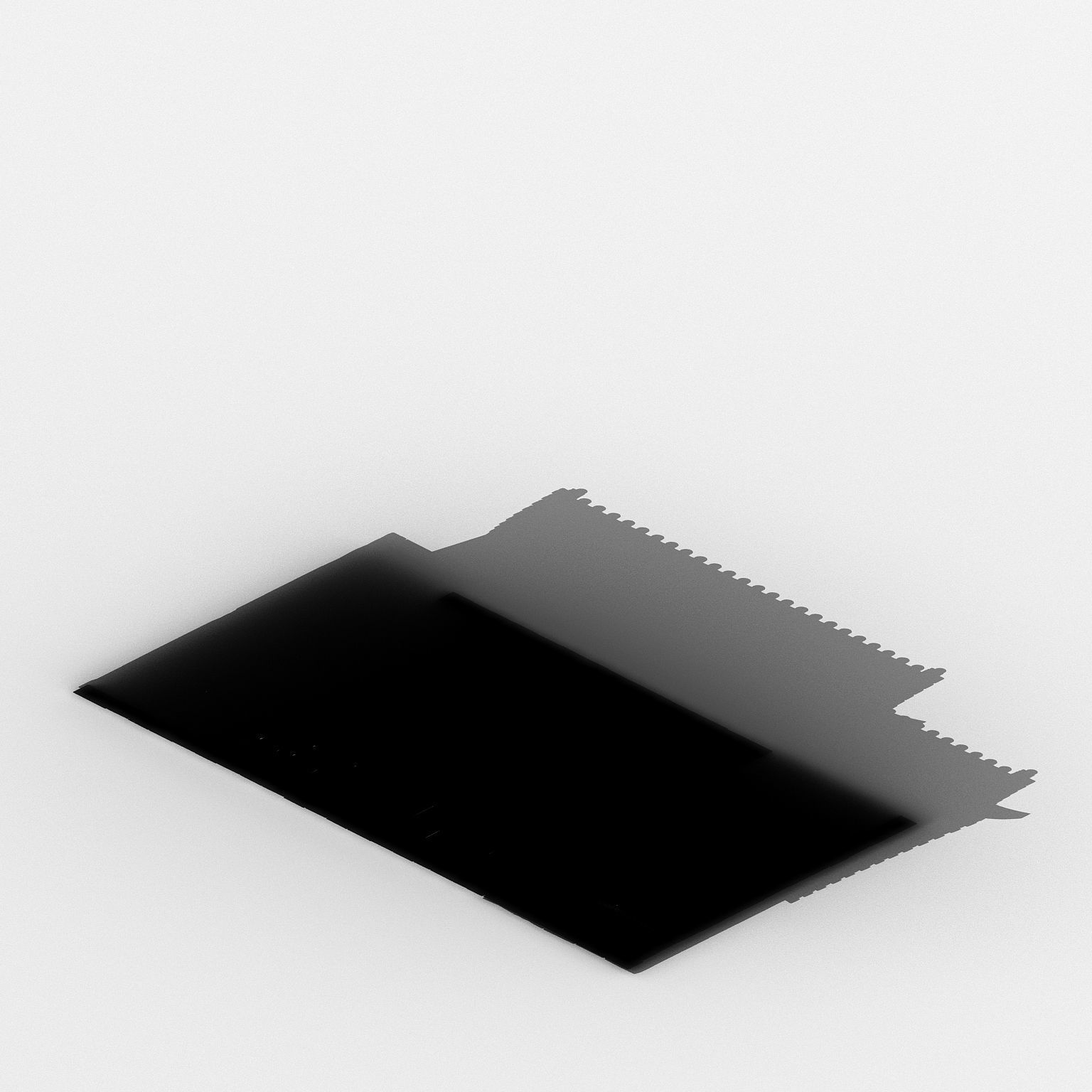 City Building - Small House 044 3D model_4