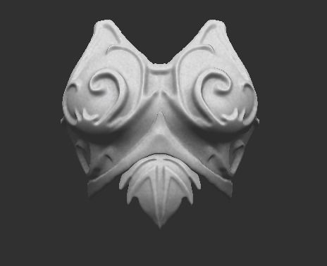 Female armor wearable armor female for cosplay 3D print model_16