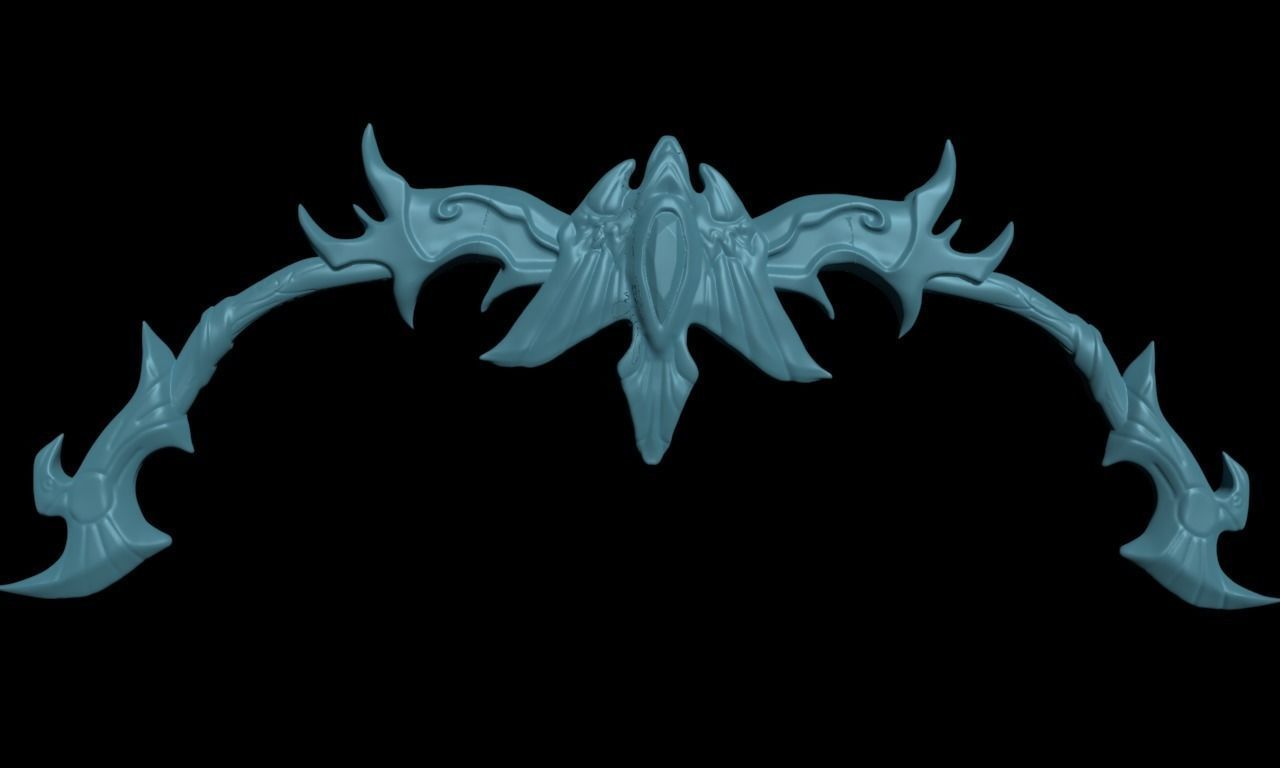 Female armor wearable armor female for cosplay 3D print model_14