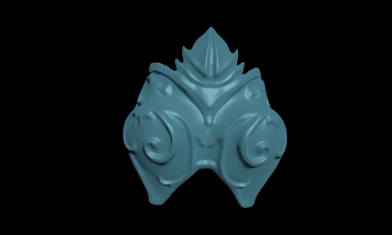 Female armor wearable armor female for cosplay 3D print model_17