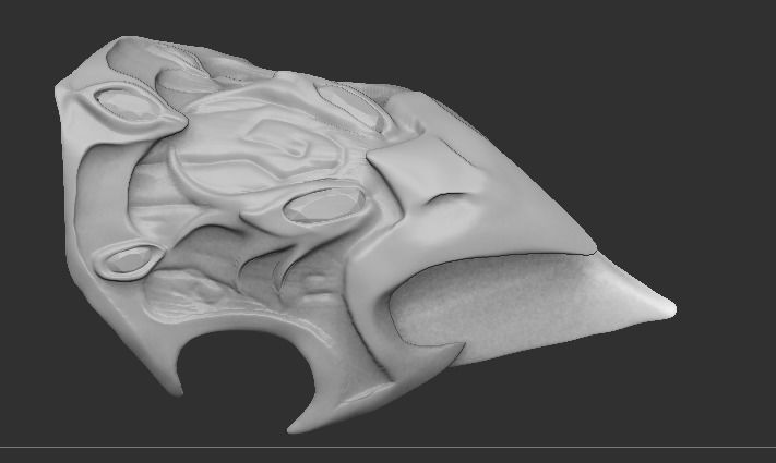 Female armor wearable armor female for cosplay 3D print model_7