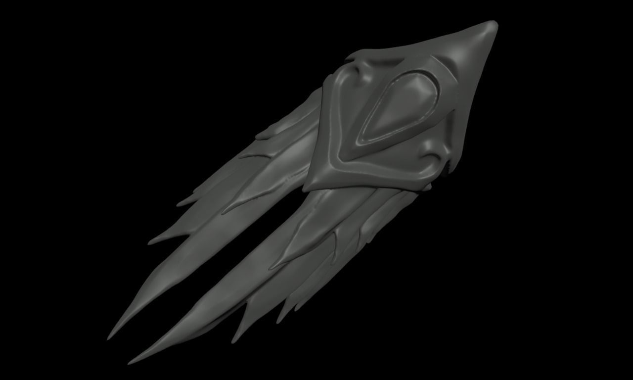 Female armor wearable armor female for cosplay 3D print model_23