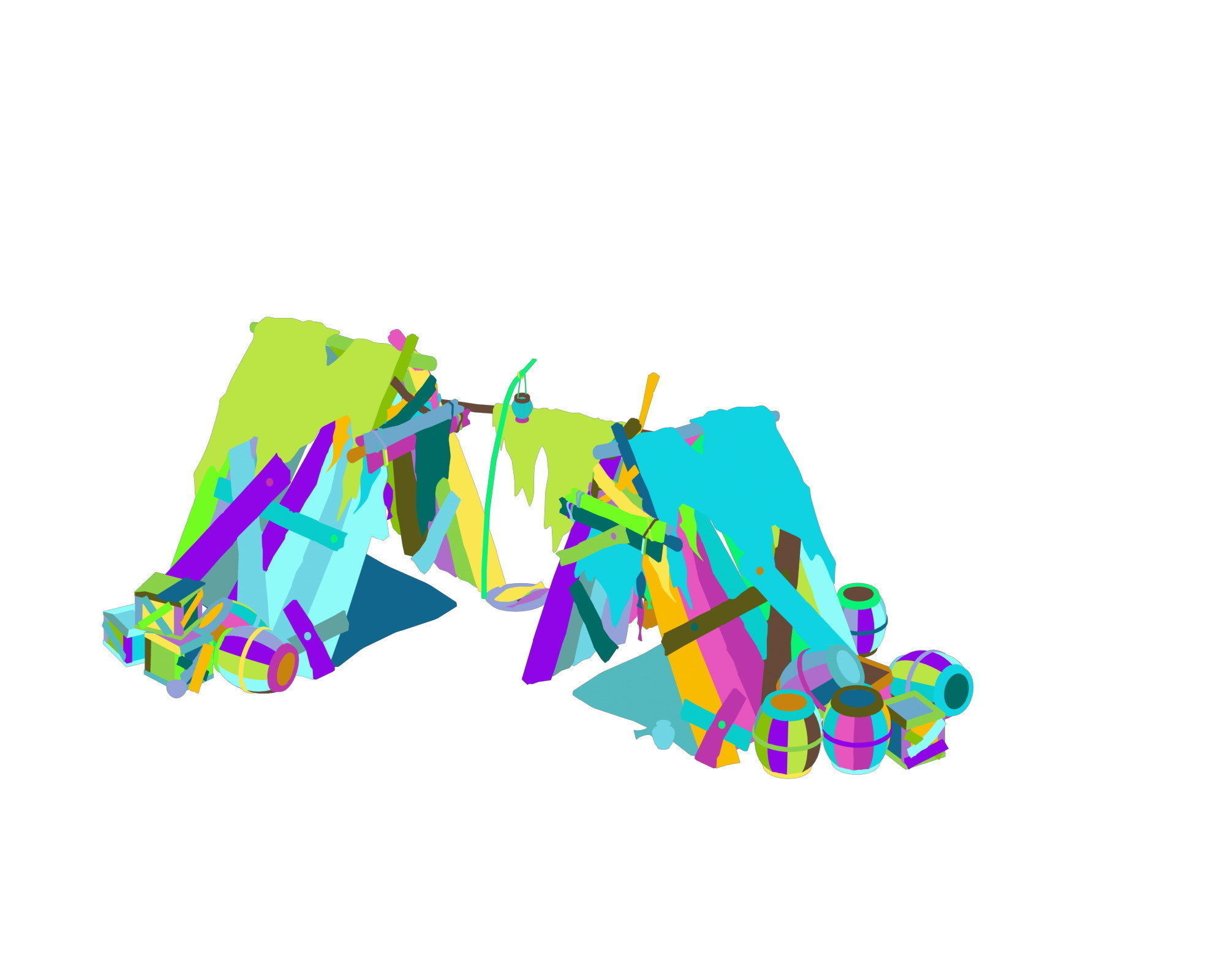 Nightmare Bay - Chalet 01 3D model_2