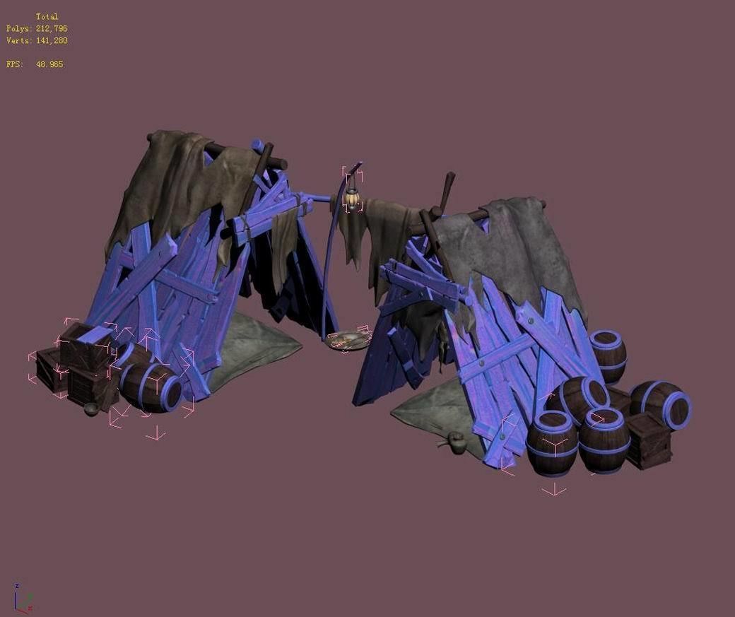 Nightmare Bay - Chalet 01 3D model_5