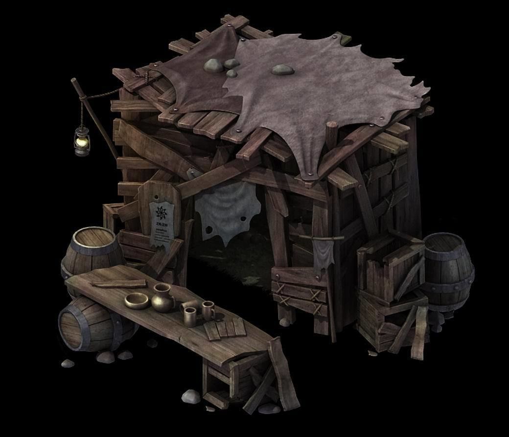 Nightmare Bay - Cottage 02 3D model_1