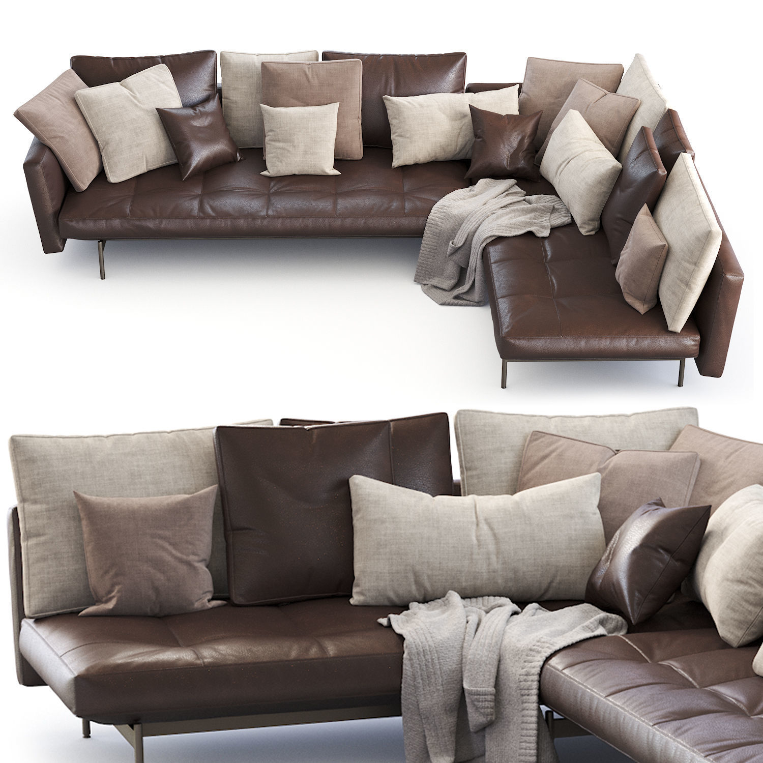 bebitalia sofa Sake 3D model_2