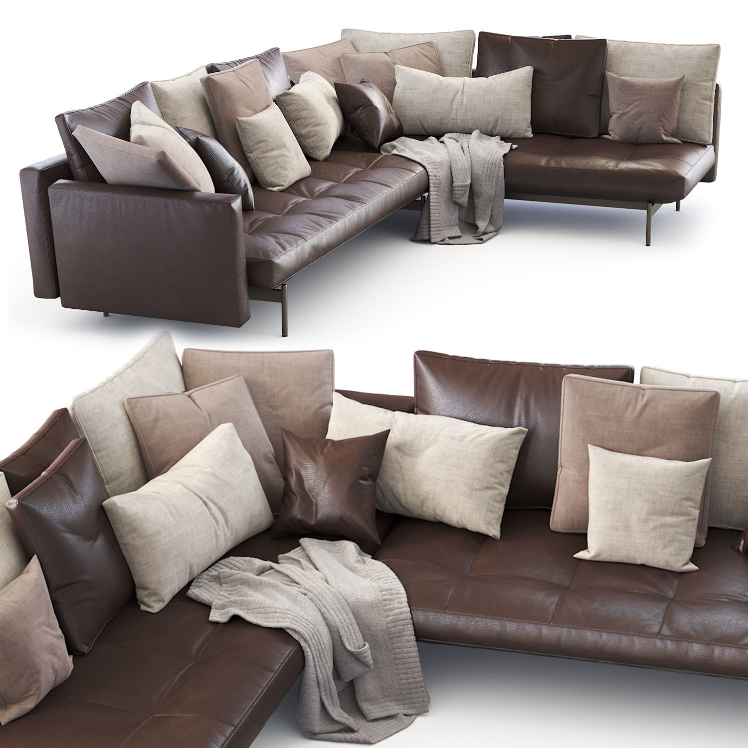 bebitalia sofa Sake 3D model_1