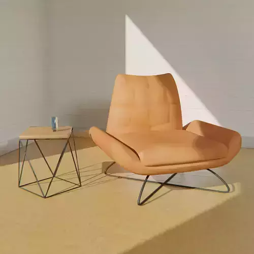 Leather chair luxury furniture