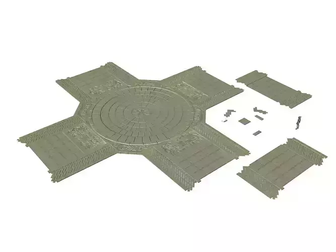 Ancient Capital Building - Floor Tile 04
