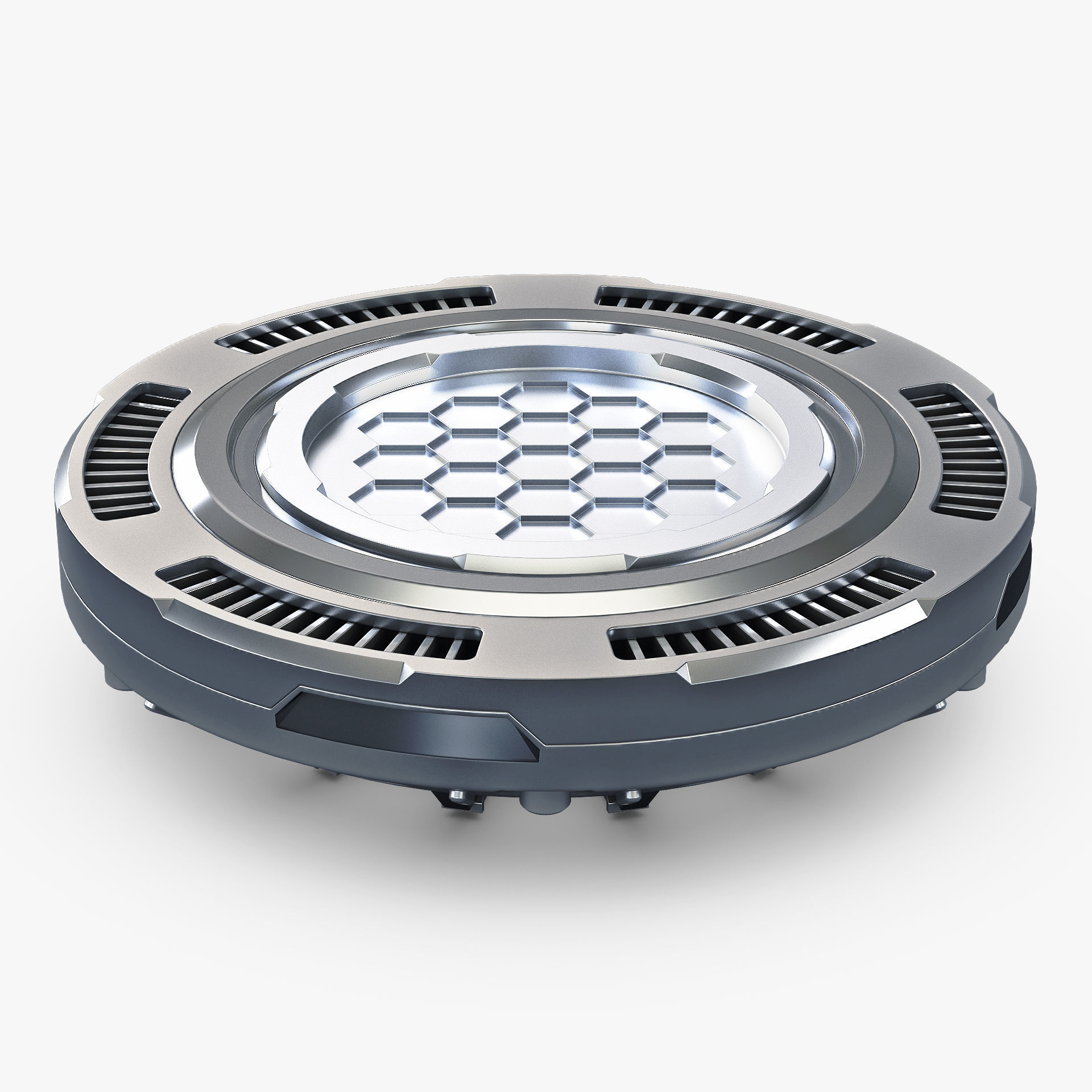 Land Mine Sci Fi v 1 3D model_1