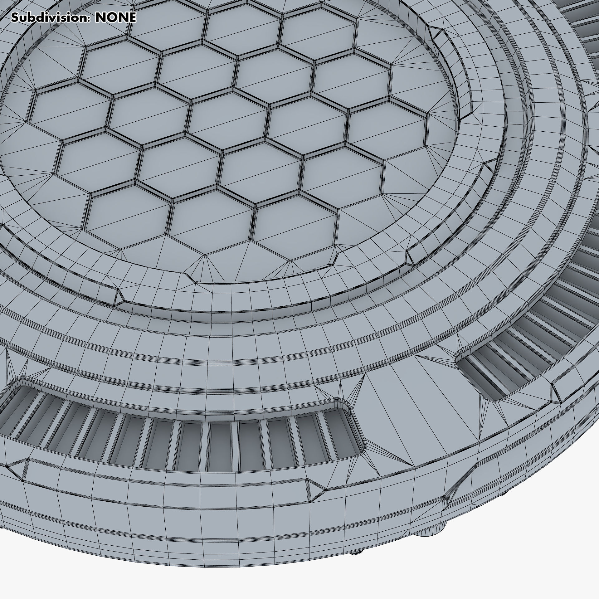 Land Mine Sci Fi v 1 3D model_17