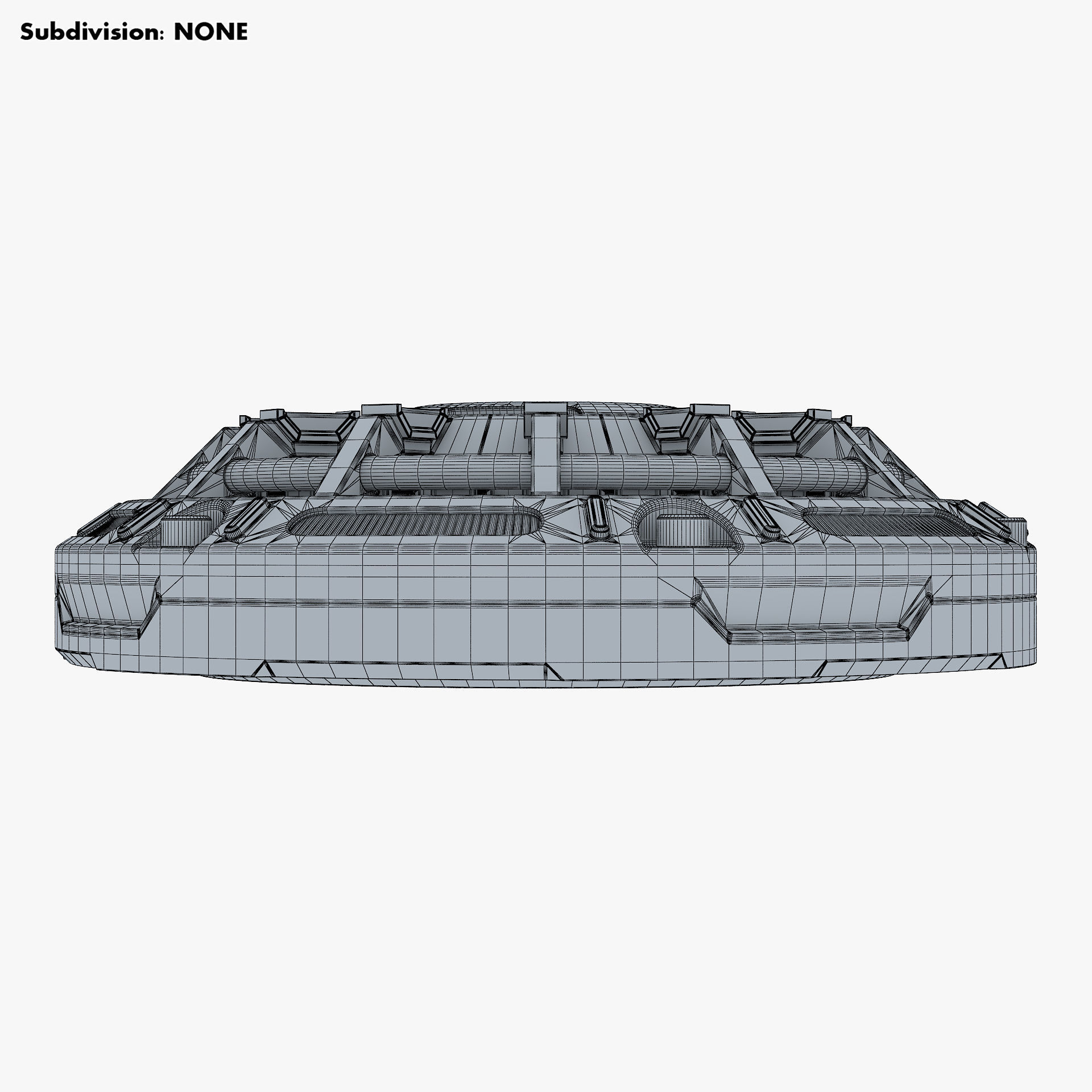 Land Mine Sci Fi v 1 3D model_13