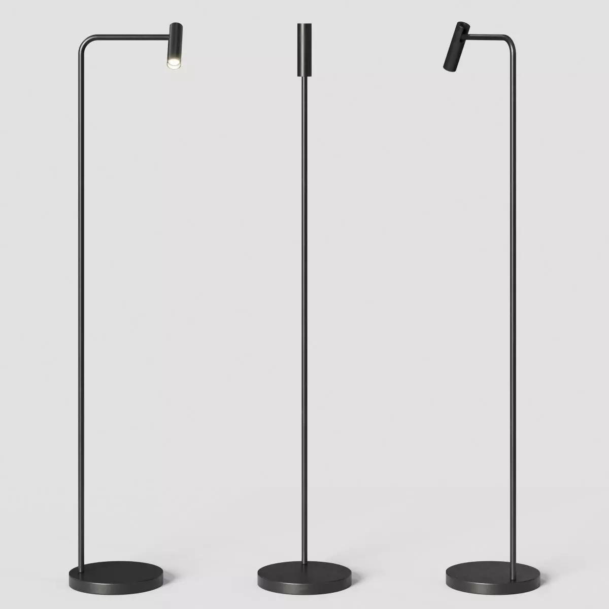 Enna Floor LED 3D model_0