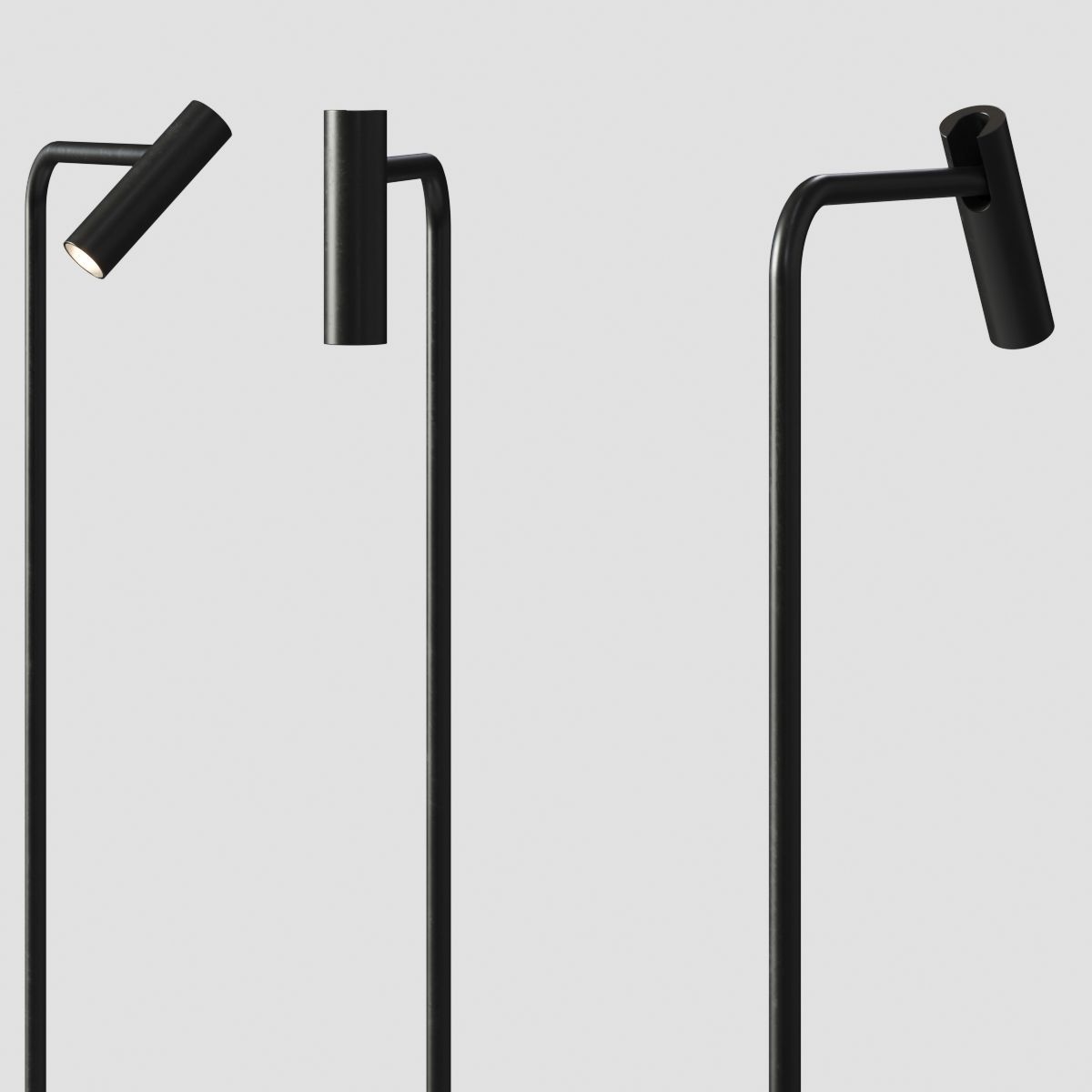 Enna Floor LED 3D model_1