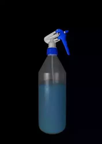 Refilable 3d spray bottle  for sanitizers