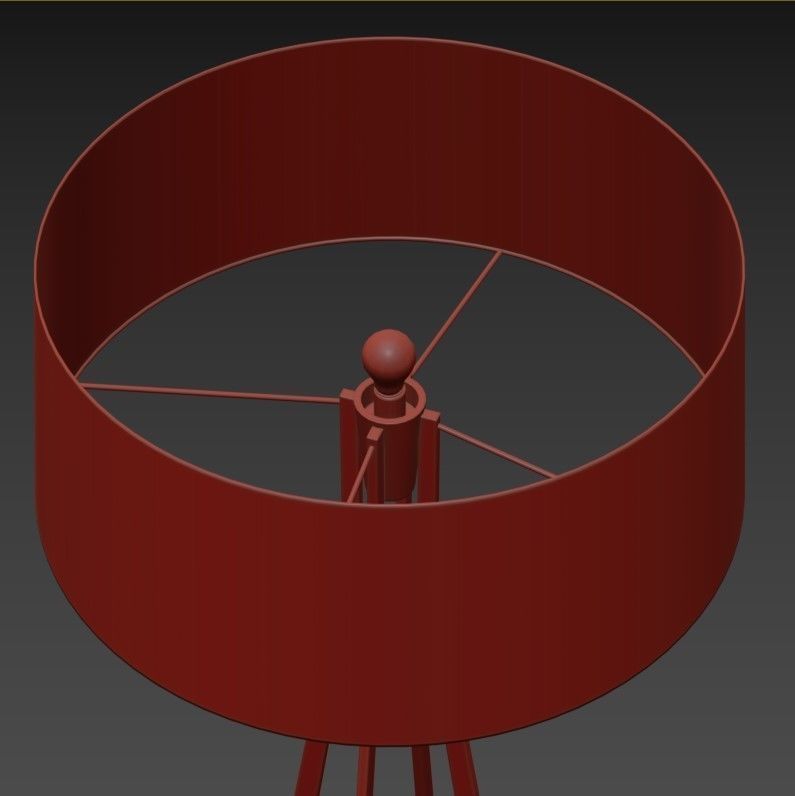 No 47 Floor Lamp  3D model_3