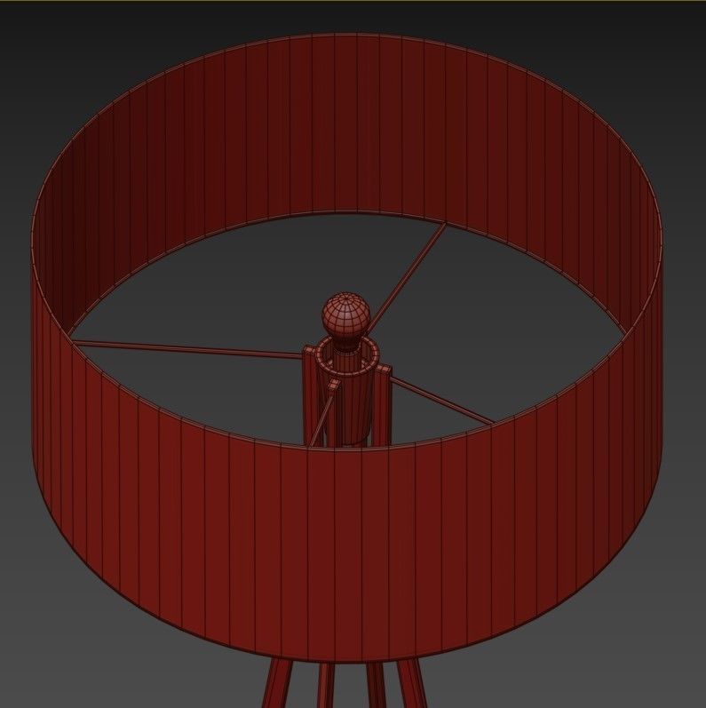 No 47 Floor Lamp  3D model_4