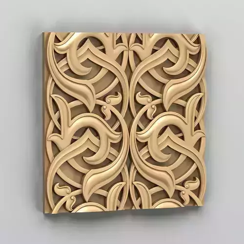 Wall panel 019 3D model