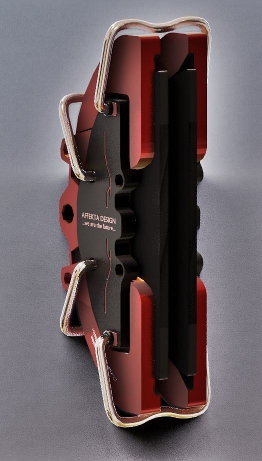 Affekta 300 Old timer concept car best of design game ready HD Low-poly 3D model_36