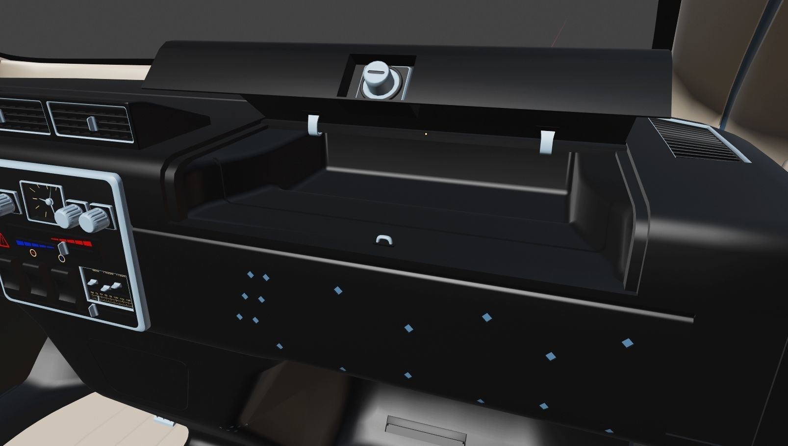 Affekta 300 Old timer concept car best of design game ready HD Low-poly 3D model_27