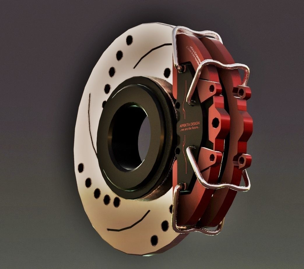 Affekta 300 Old timer concept car best of design game ready HD Low-poly 3D model_35