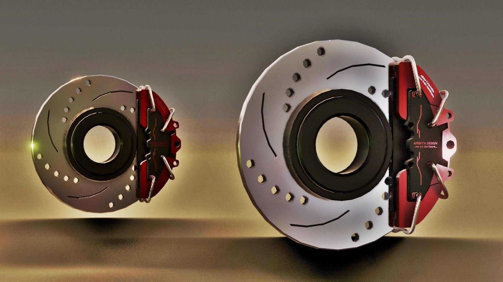 Affekta 300 Old timer concept car best of design game ready HD Low-poly 3D model_34