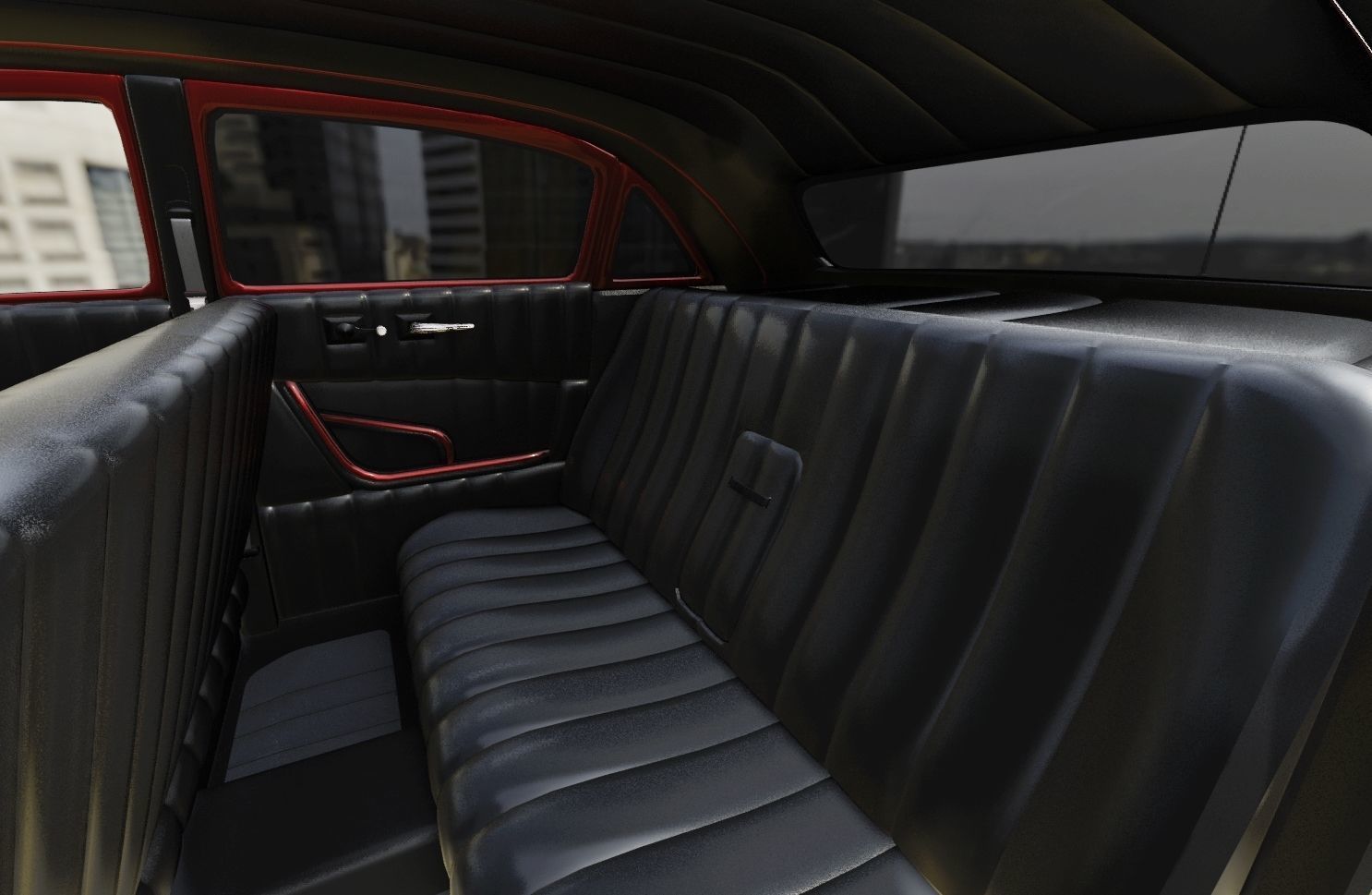 Affekta 300 Old timer concept car best of design game ready HD Low-poly 3D model_29