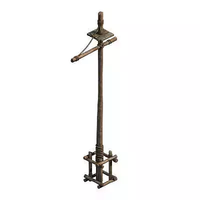 Ancient buildings - shops advertising planes