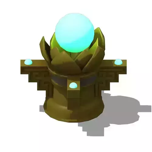 Ghost town - small light pillars