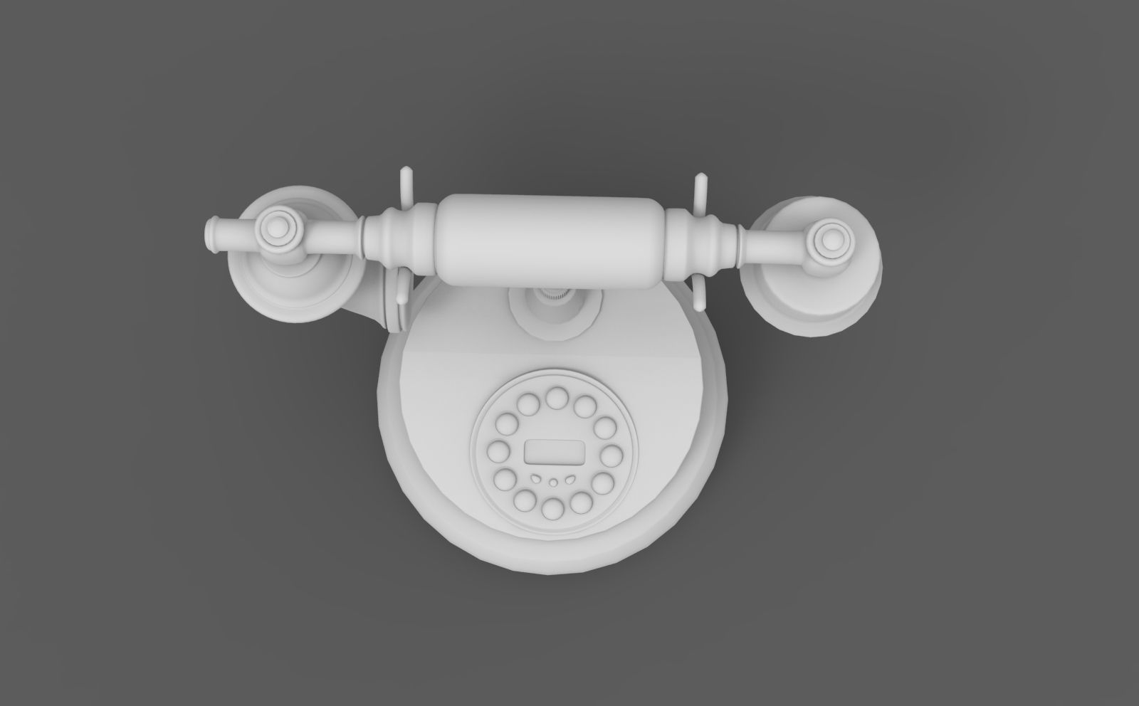 telephone 3D print model_5