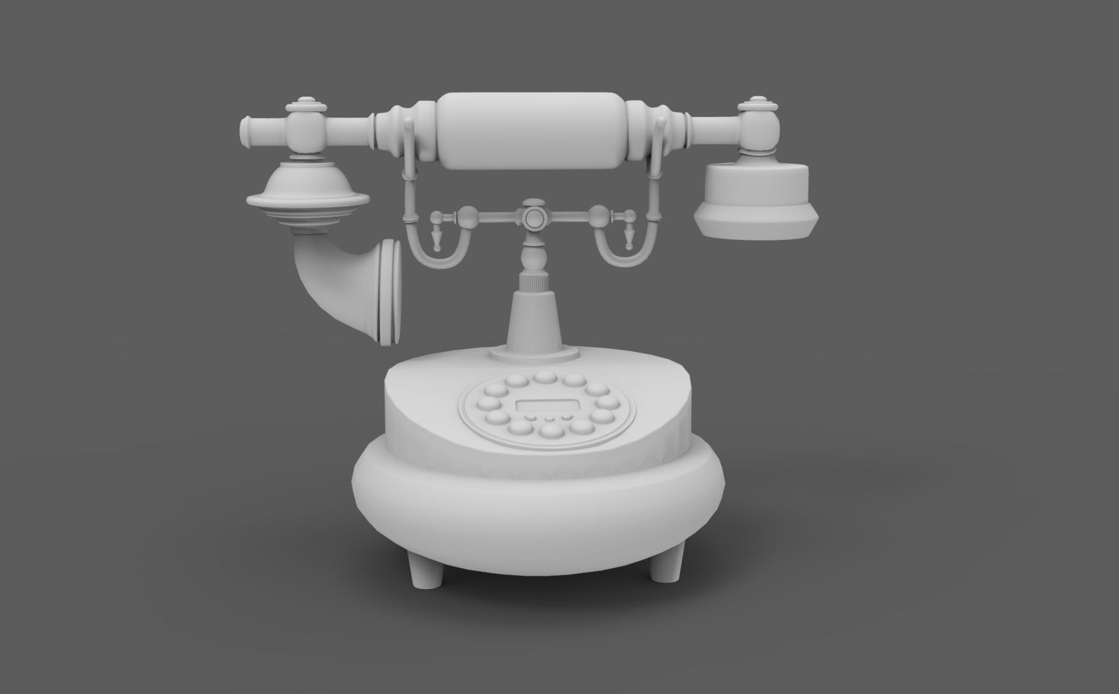 telephone 3D print model_1