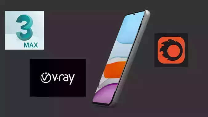 The all new Apple Iphone 11 pro 3d model