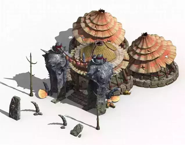 Conch Architecture 01 3D model