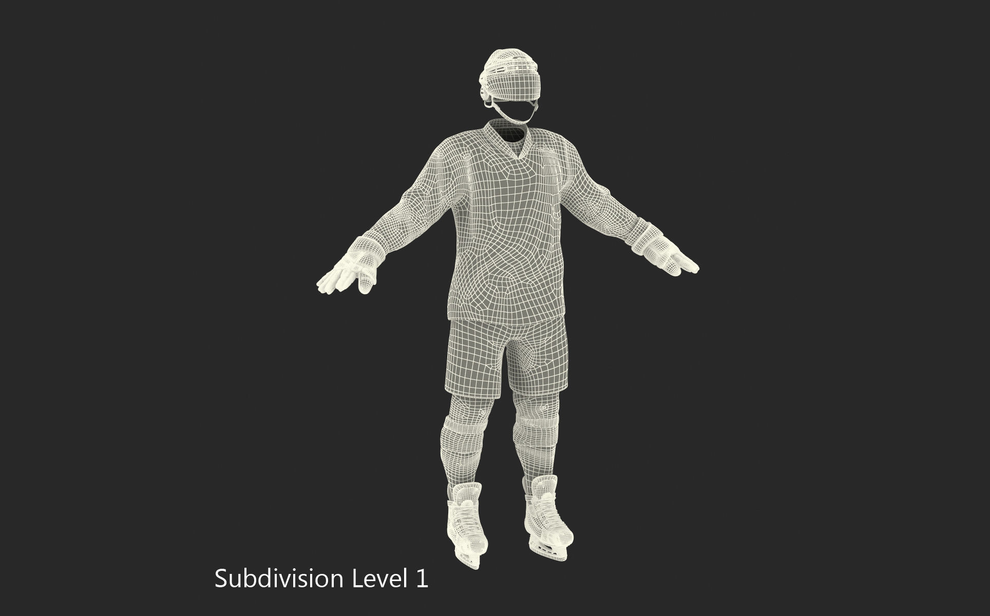 Hockey Equipment Montreal Canadiens 3D model CGTrader