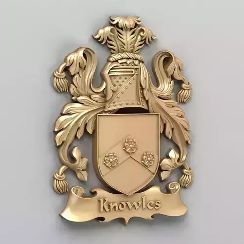 Coat of arms decorative 003 3D print model