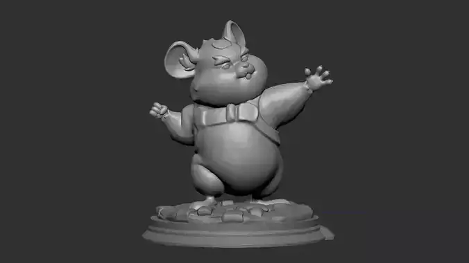 Hammond 3D model for print