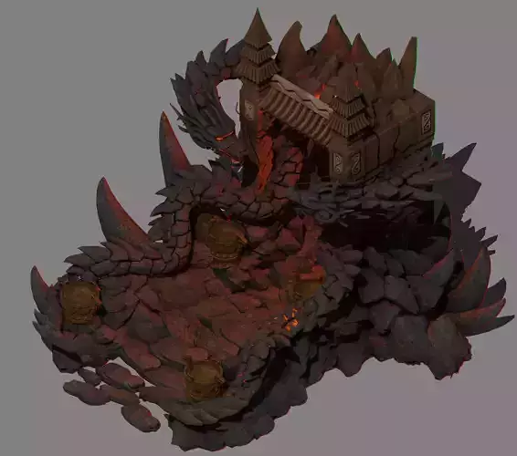 Fire Dragon Cave - Entrance 01