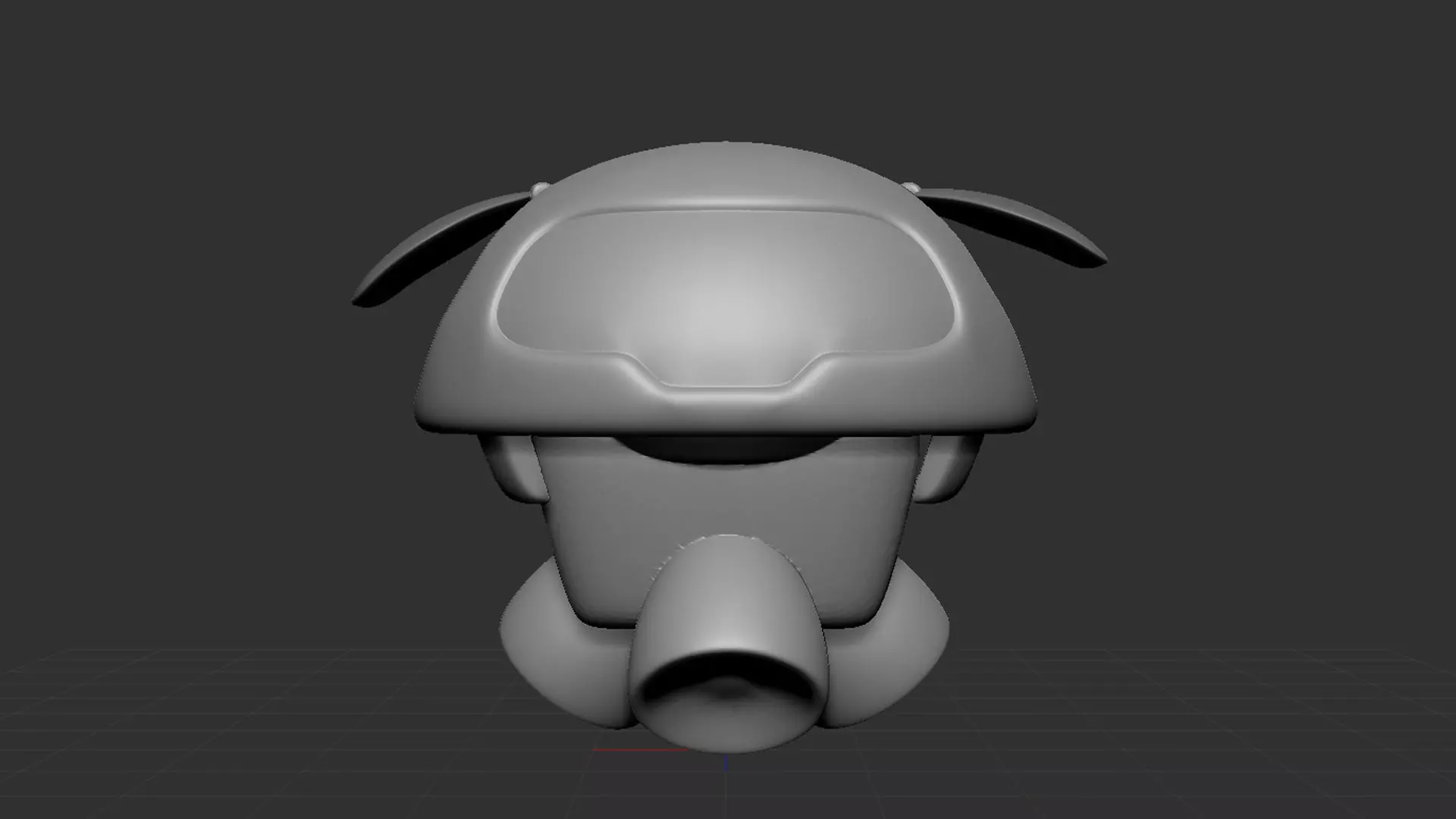 Snowball Bot 3D Print  3D print model_0