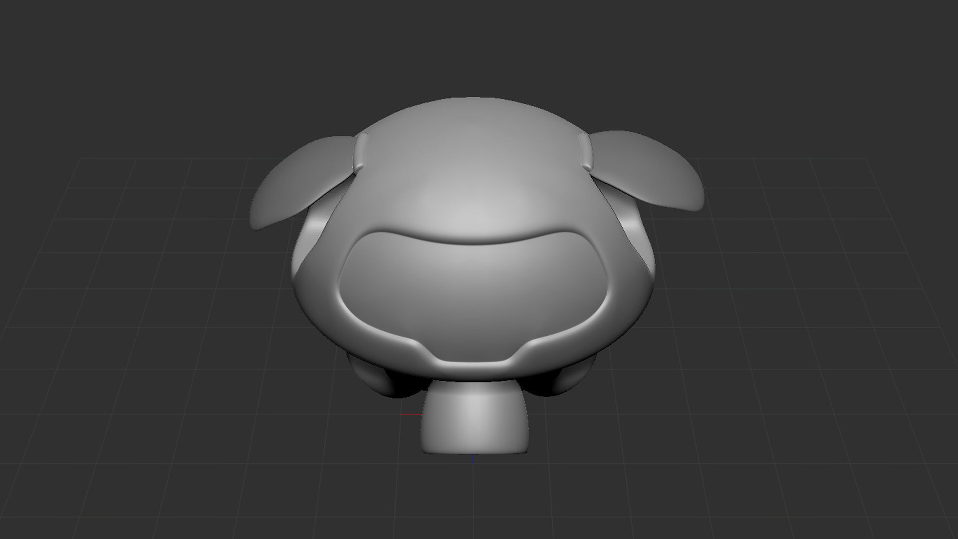 Snowball Bot 3D Print  3D print model_1