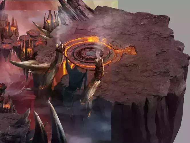 Flaming Cave - Mountain Right